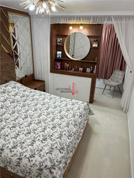 Titan, sectia 13 Politie, 3 camere renovat si utilat complet